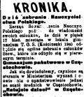 51. Goniec Czstochowski, Nr 92z 14.05.1918 r. ,s. 3