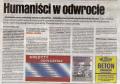 Gazeta Wyborcza z 11 padziernika 2013 roku. 