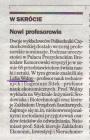 Gazeta Wyborcza z 31 padziernika 2013 r. 